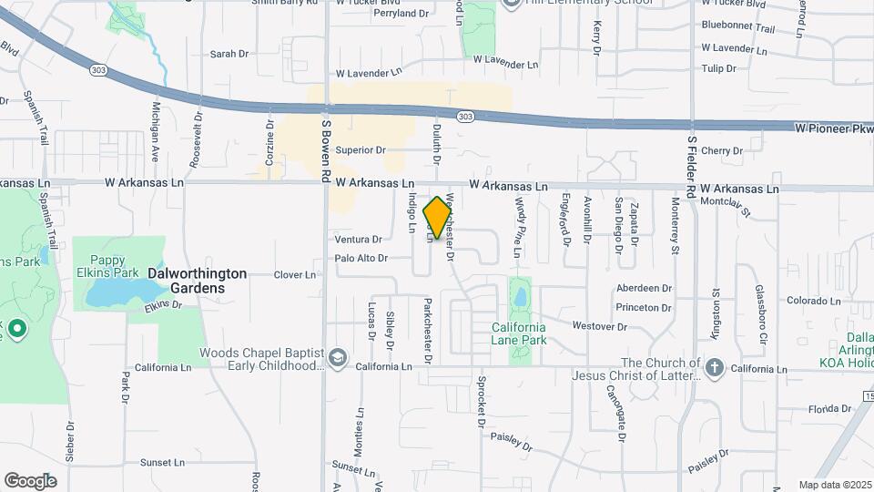 2503 Lido Ln Map and Location Details