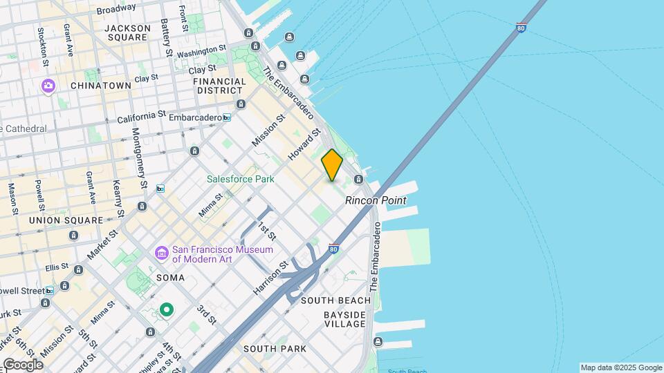 338 Spear St Mapa y Detalles de la Ubicación