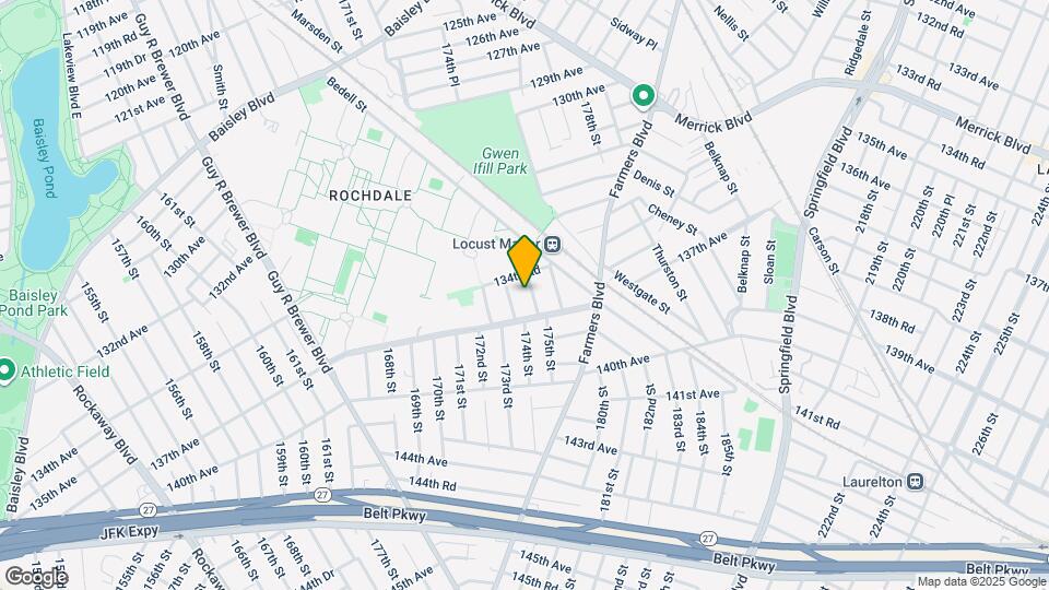 134-52 175th St Map and Location Details