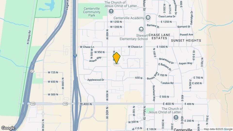 281 W Pheasantbrook Dr Map and Location Details