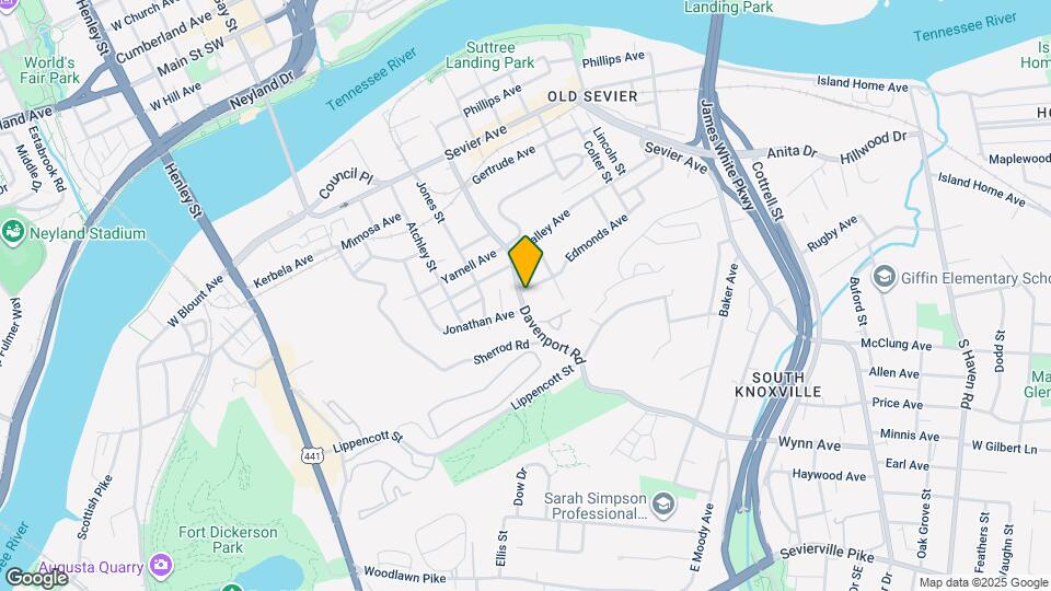 900 Kingland Ave Map and Location Details