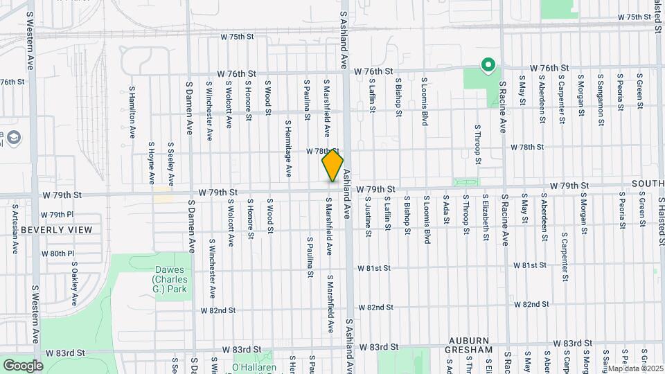 1622-1626 W 79th St Map and Location Details