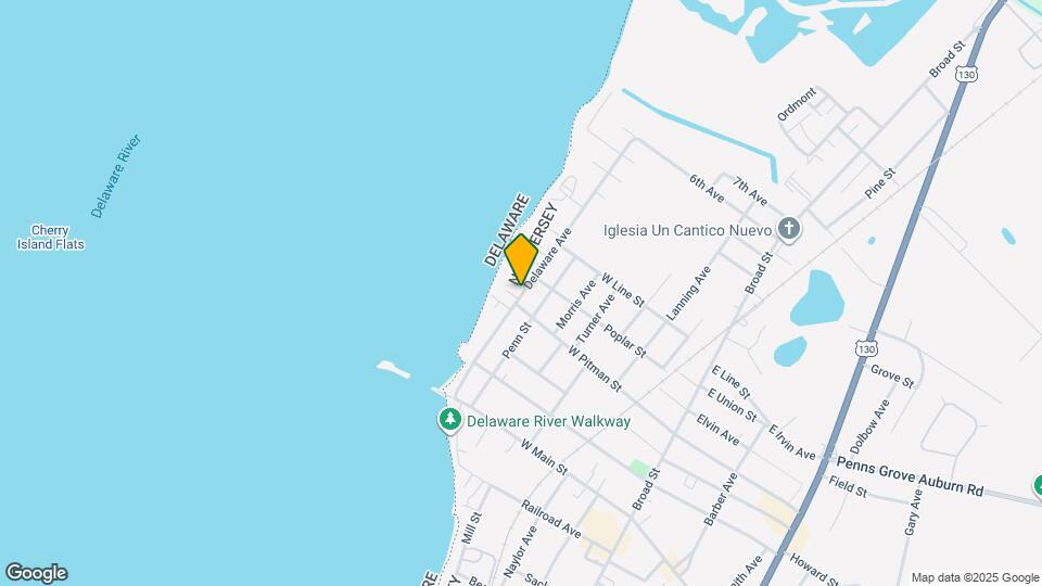 74 Delaware Ave Map and Location Details