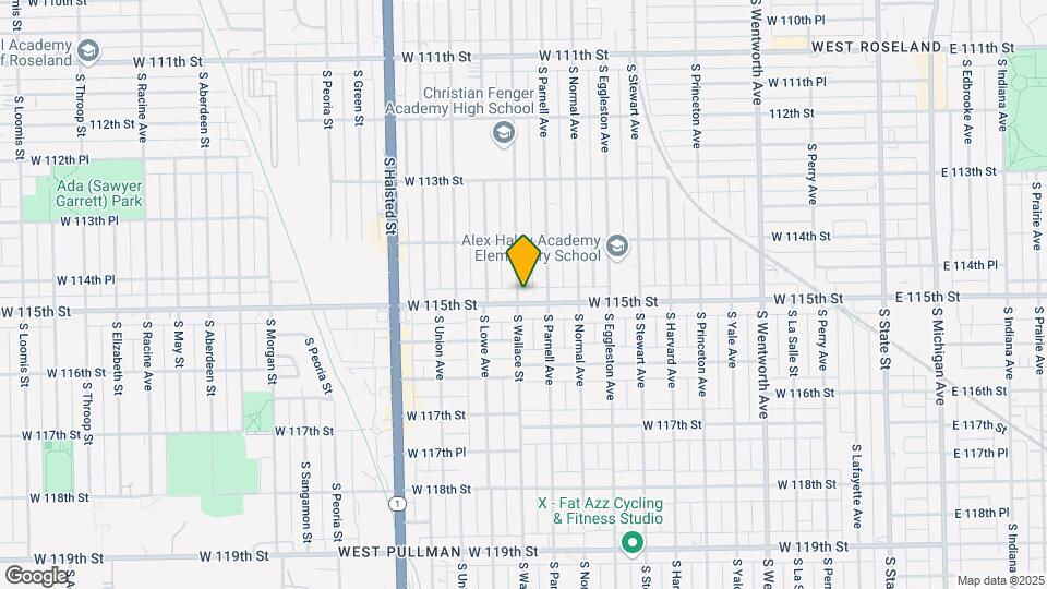 556 W 115th St Map and Location Details