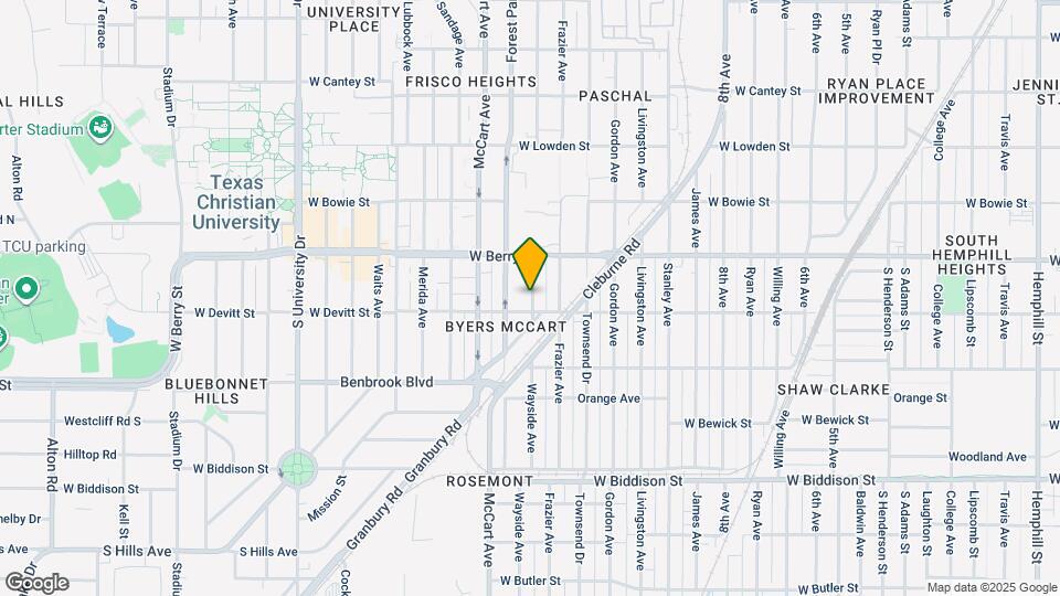3138 Wayside Ave Map and Location Details