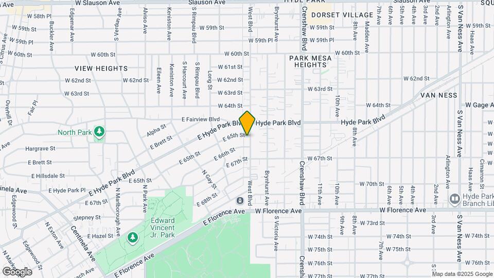 6531 West Blvd., Apt 6, Unit 6531 West Blvd #6 Map and Location Details