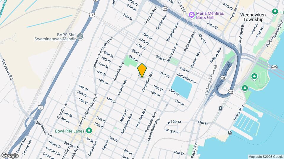 516 19th St Map and Location Details