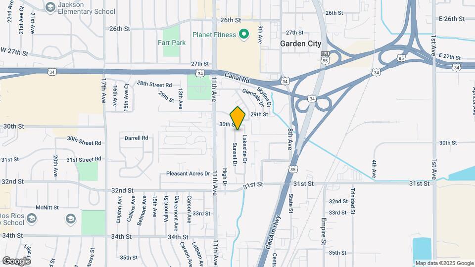 3008 Sunset Dr Map and Location Details