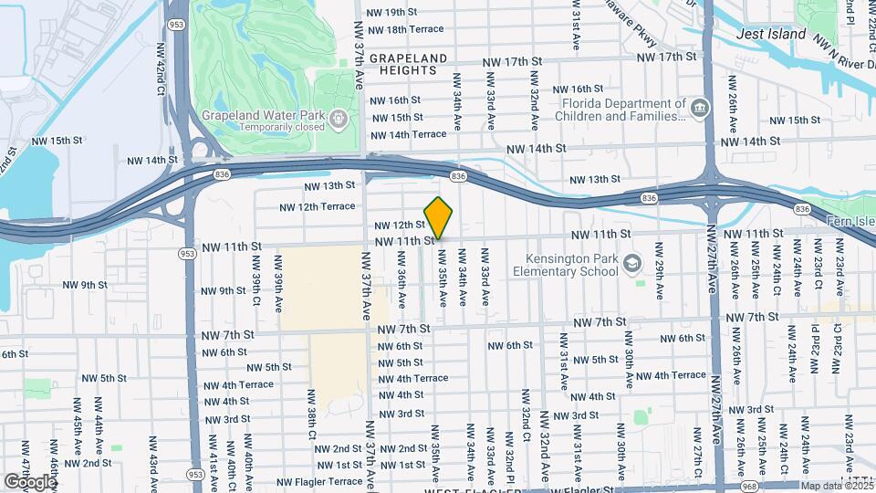 1060 NW 35th Ave Map and Location Details
