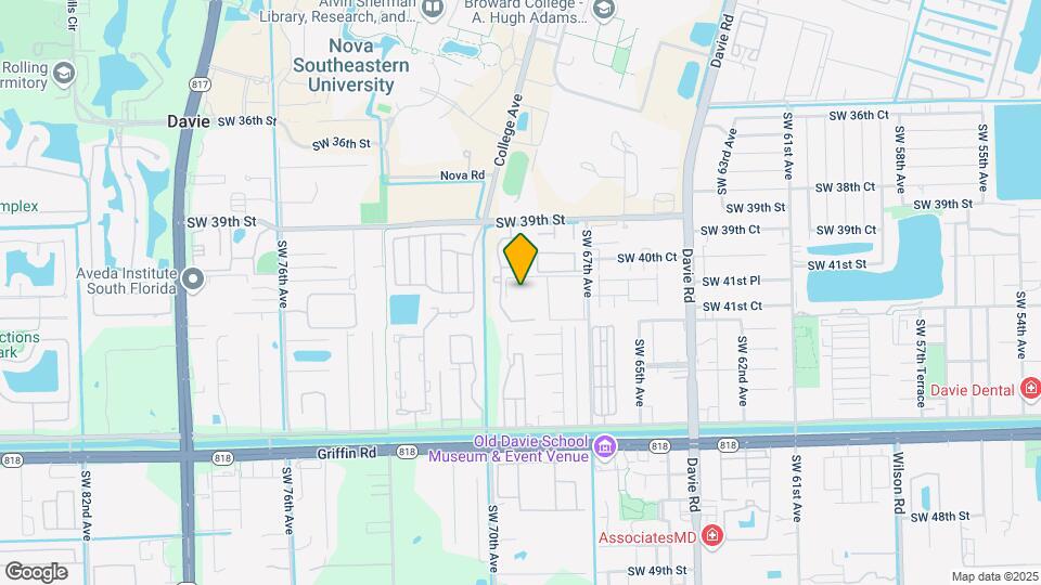 4169 SW 67th Ave, Unit 205A Map and Location Details