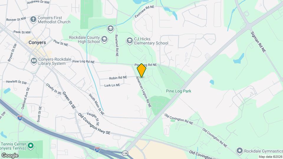 1203 Woodlyn Chase NE Map and Location Details