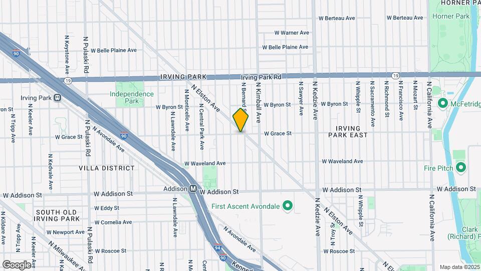3754 N Bernard St Mapa y Detalles de la Ubicación