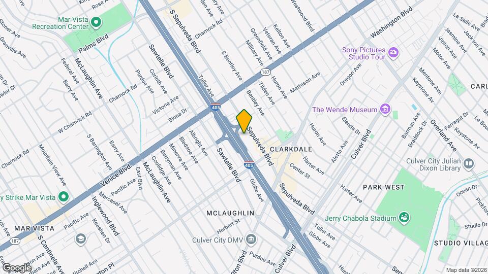 3924 Tuller Ave Map and Location Details