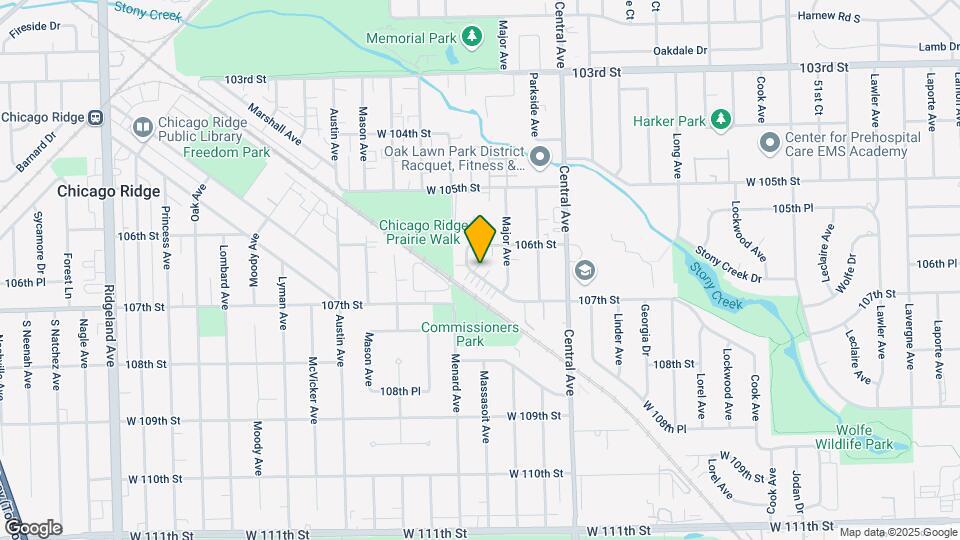 5724 W Ridgemont Ln Map and Location Details