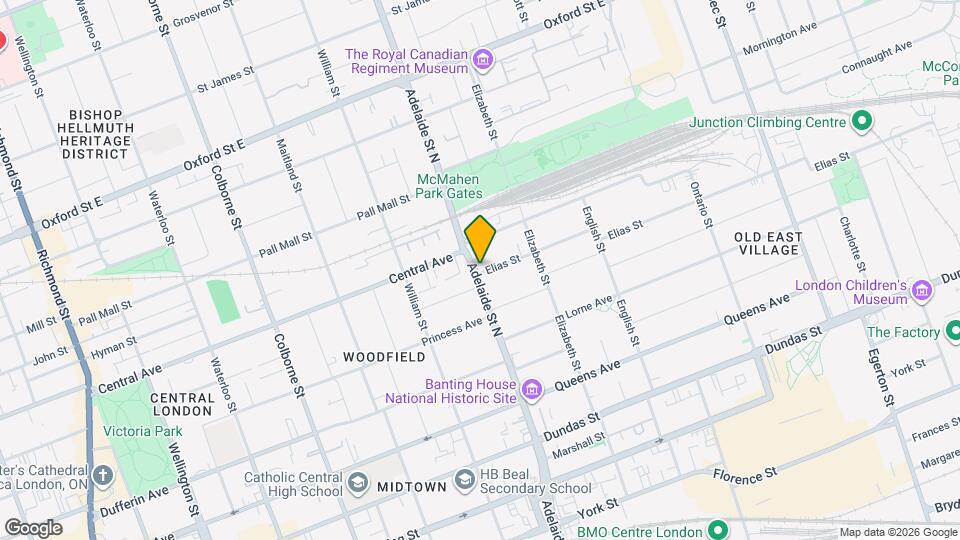574 Adelaide St N Map and Location Details