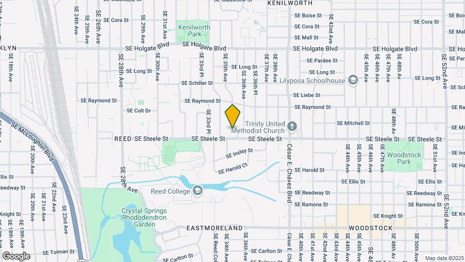 5225 SE 35th Ave Map and Location Details