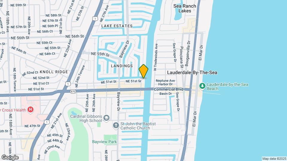 5100 DuPont Blvd, Unit 5M Map and Location Details