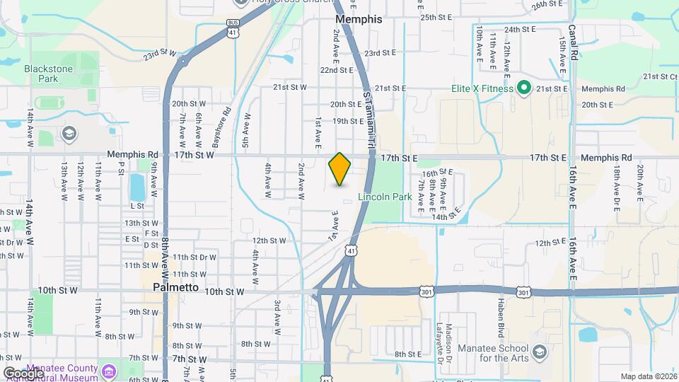Palmetto Trace Apartment Map and Location Details