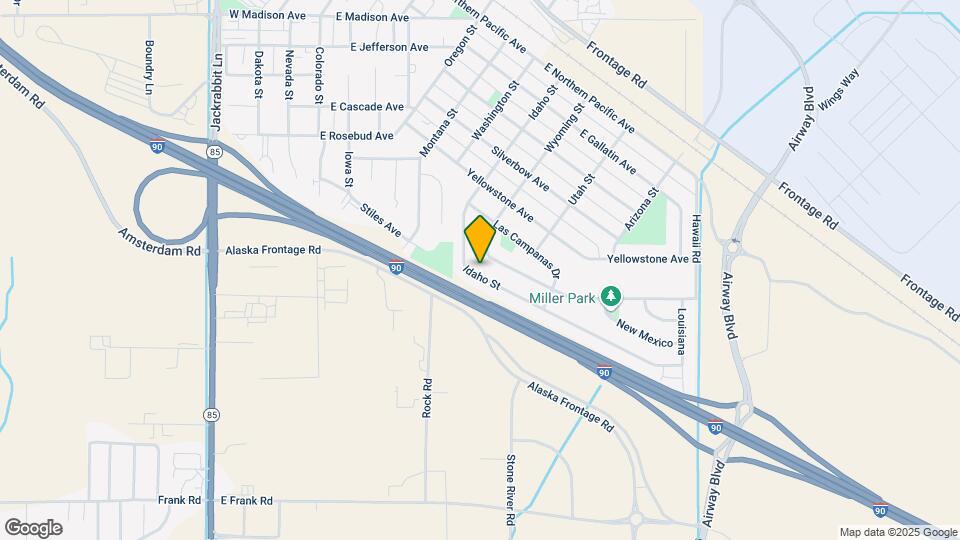 1102 Idaho St Map and Location Details