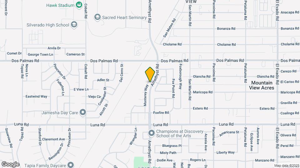 13561 Monterey Way Map and Location Details