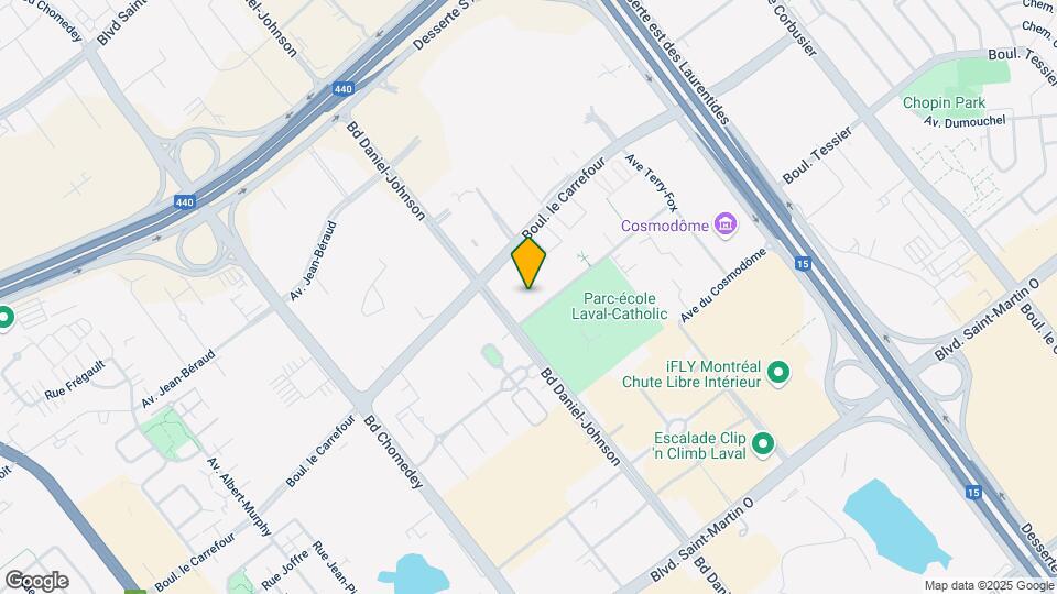 3105 RUE EDOUARD-MONTPETIT Map and Location Details
