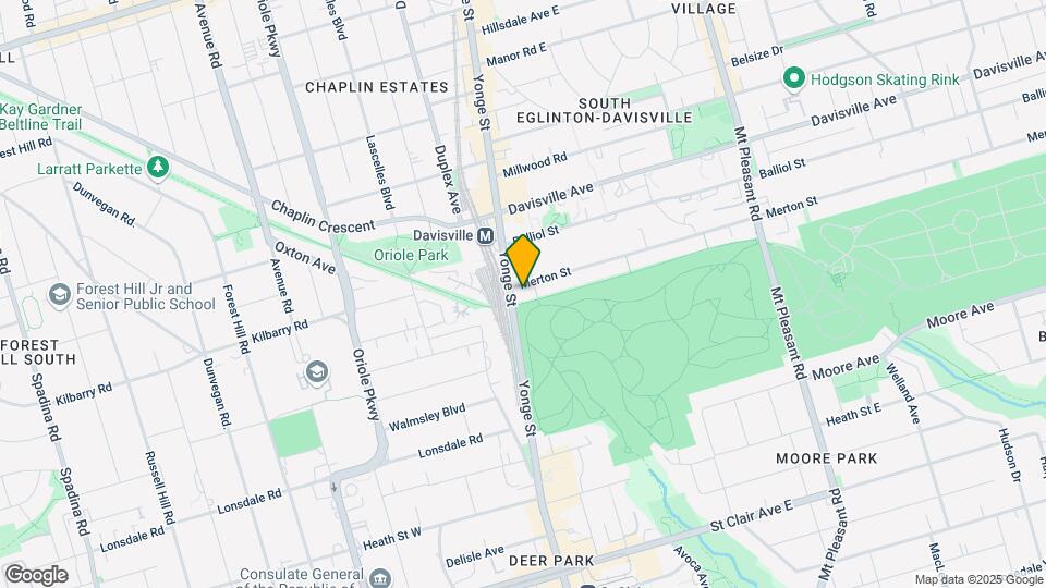 1815 Yonge St Map and Location Details