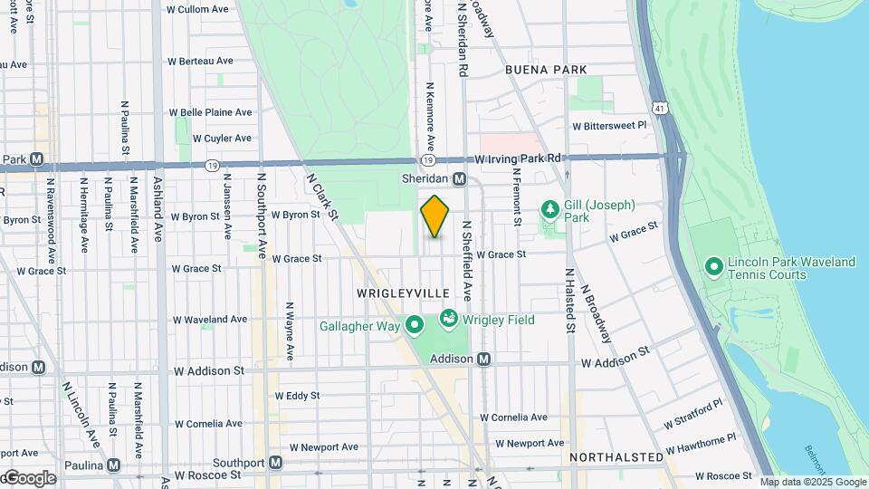 3810 N Kenmore Ave Map and Location Details
