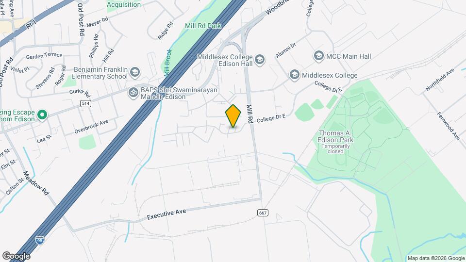 6 College Dr Map and Location Details