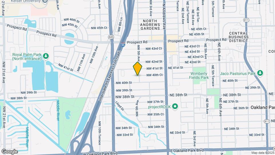 4021-4029 NW 5th Ave Map and Location Details