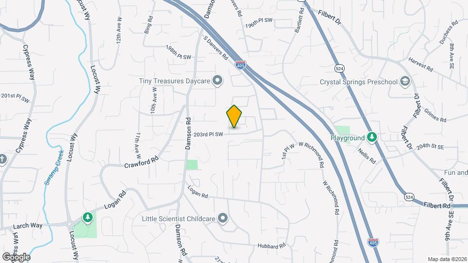 509 203rd Pl SW Map and Location Details