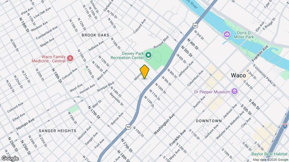 719 N 11th St Map and Location Details