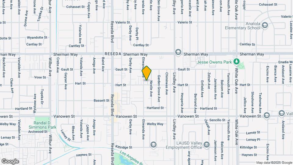7000 Etiwanda Apartments Map and Location Details