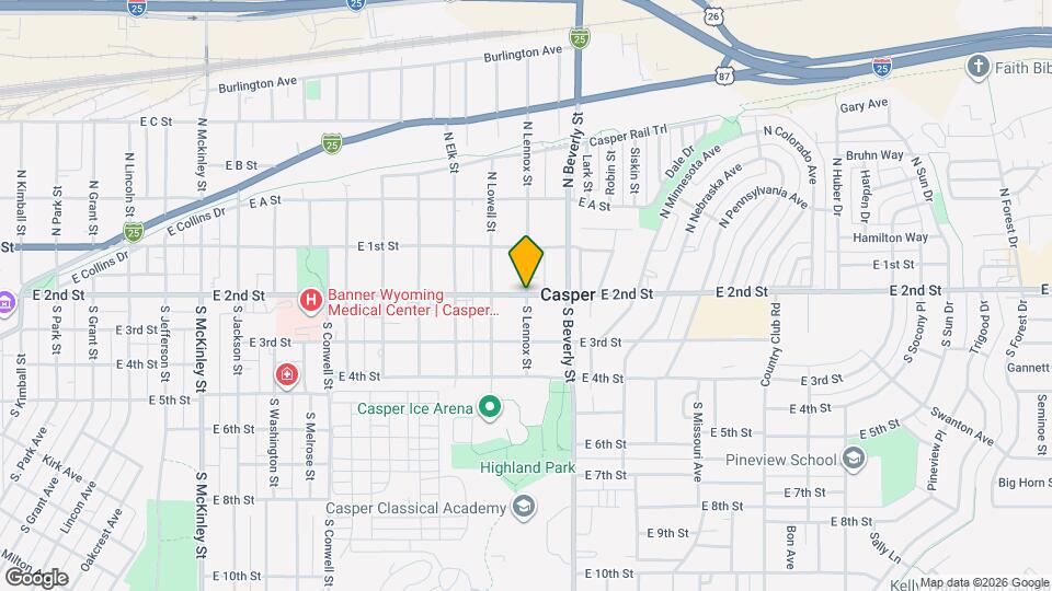 1935 S Lennox St Map and Location Details