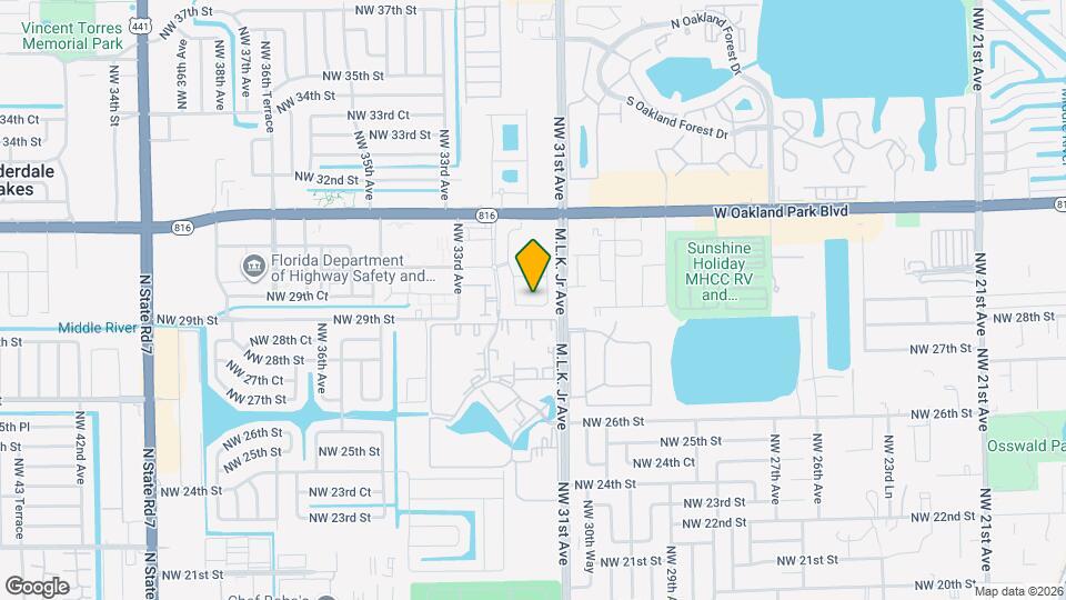 3149 Poinciana St Map and Location Details