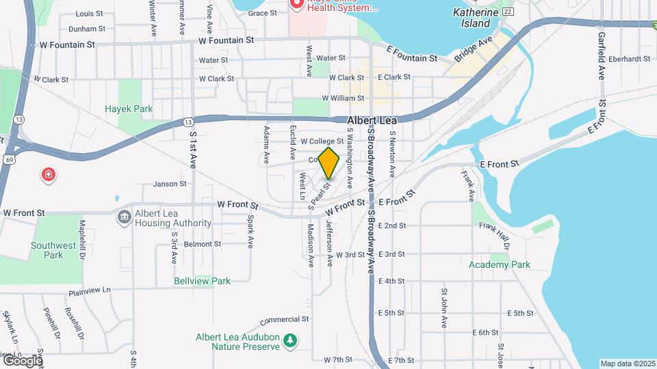 231-233 S Pearl St Map and Location Details