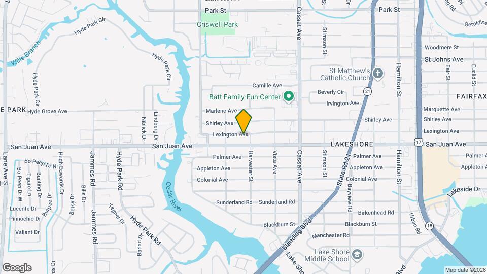 5214 Lexington Ave, Unit B Map and Location Details