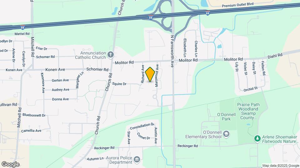 1260 Marywood Ct Map and Location Details
