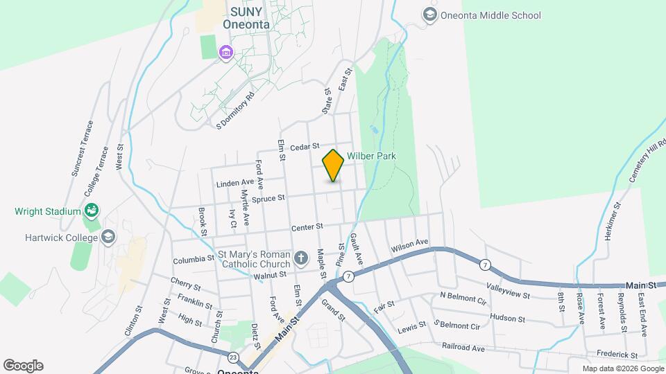 105 Spruce St Map and Location Details