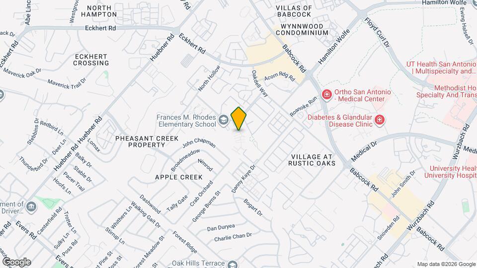 Knoll Crest Mapa y Detalles de la Ubicación