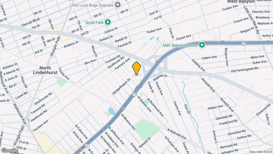 Covert Ave Apartments Mapa y Detalles de la Ubicación