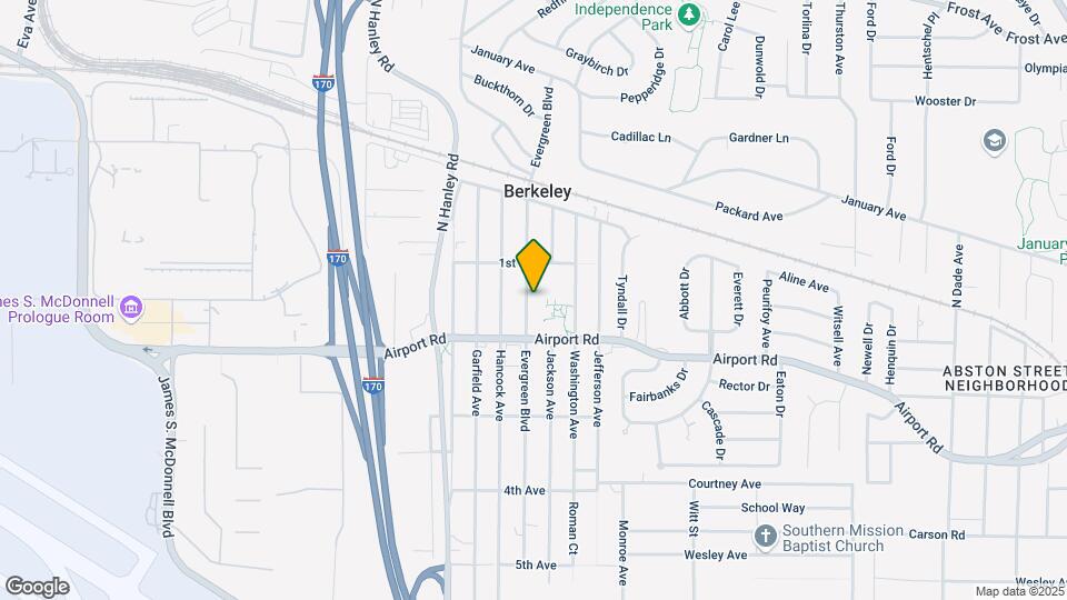 6230 Evergreen Blvd Map and Location Details