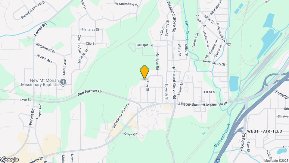 209 Pine St Map and Location Details