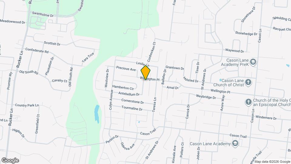 1507 Antebellum Dr, Unit 1301 Map and Location Details