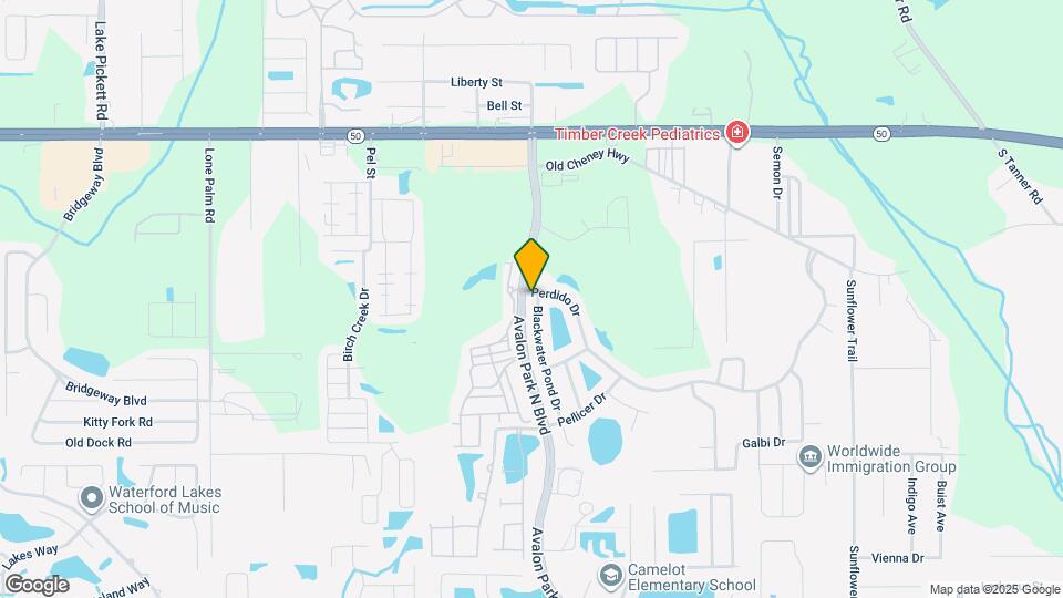 1454 Blackwater Pond Dr Map and Location Details