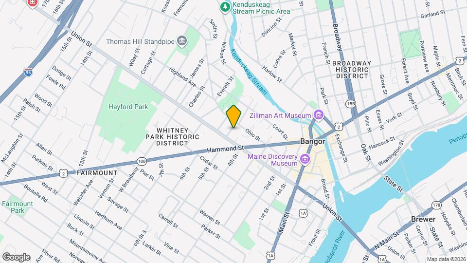14 Hudson St Map and Location Details