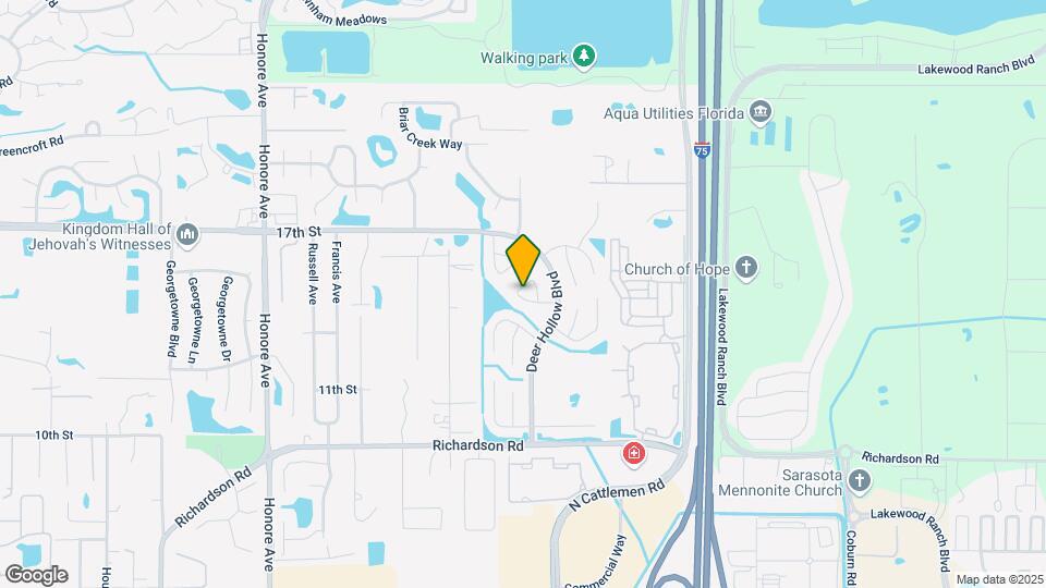 1451 Fawnwood Cir Map and Location Details