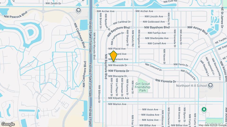 751 NW Riverside Dr Mapa y Detalles de la Ubicación