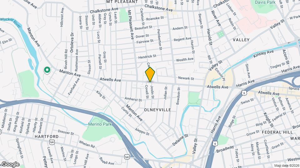 892 Atwells Ave Map and Location Details