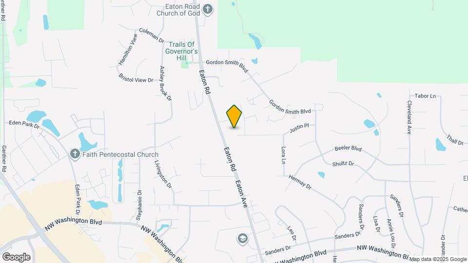 110 Justin Pl Map and Location Details