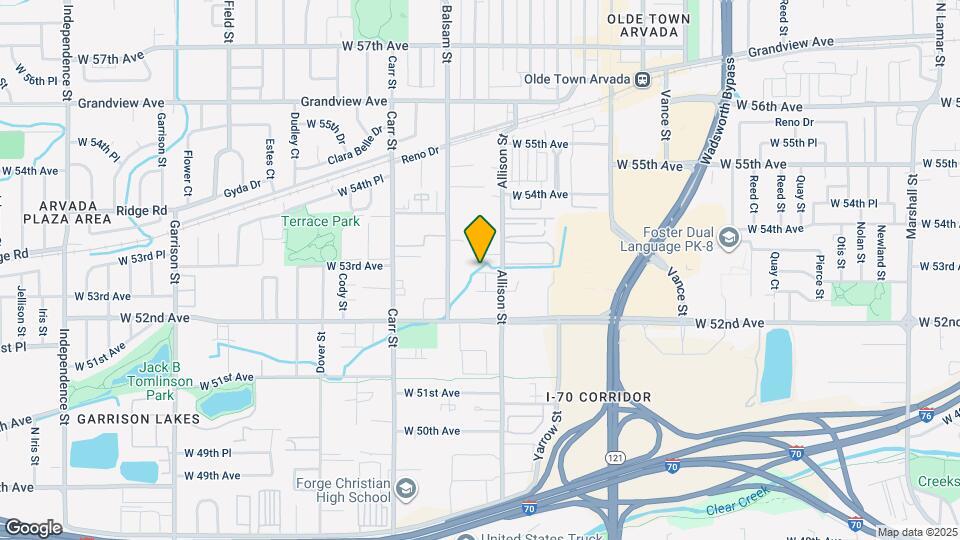 8059 W 52nd Dr Map and Location Details